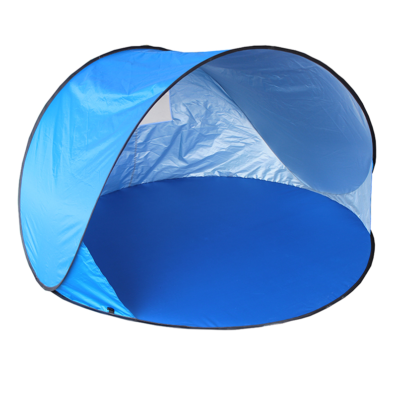 185t nylon 3-sekundové rychlé otevření vyskakovacího pláže Sunshade Stan TN1902, který může pojmout dva dospělé