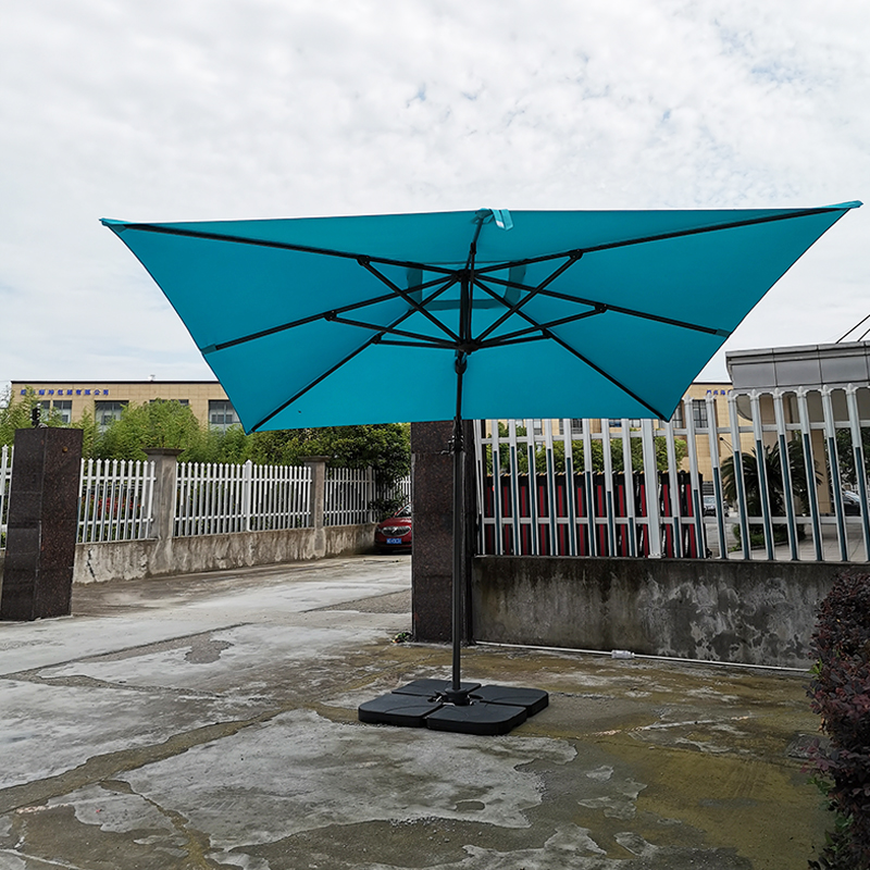 What materials are suitable for making durable and weatherproof Patio Umbrellas?